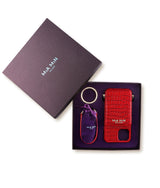 Luxus Iphone 13 Pro Hülle in Rot Farbe - Mia Min Milano Geschenk Box
