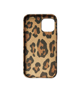 Leo Dorata - iPhone Case made of Leo Print Lamb Leather with Magsafe