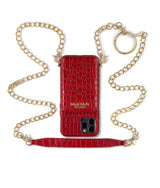 Diva Mia - iPhone bag set made of fine calfskin