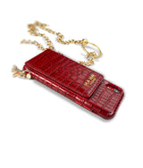 Diva Mia - iPhone bag set made of fine calfskin