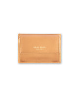 ORA DORO - fine card case made of genuine calfskin in stylish beige color