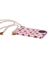 I LOVE YOU GOLDEN - IPHONE CASE MADE OF PRECIOUS LAMB LEATHER IN SOFT PINK