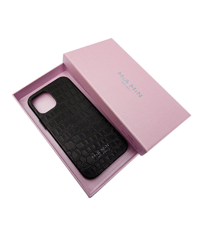 Dio Mio - iPhone Case made of Croco-Effect Calfskin with Magsafe